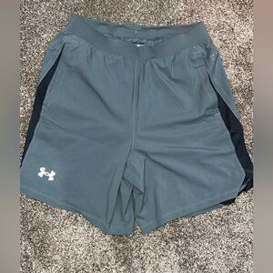 Under Armour Men's Dark Gray Athletic Training Shorts